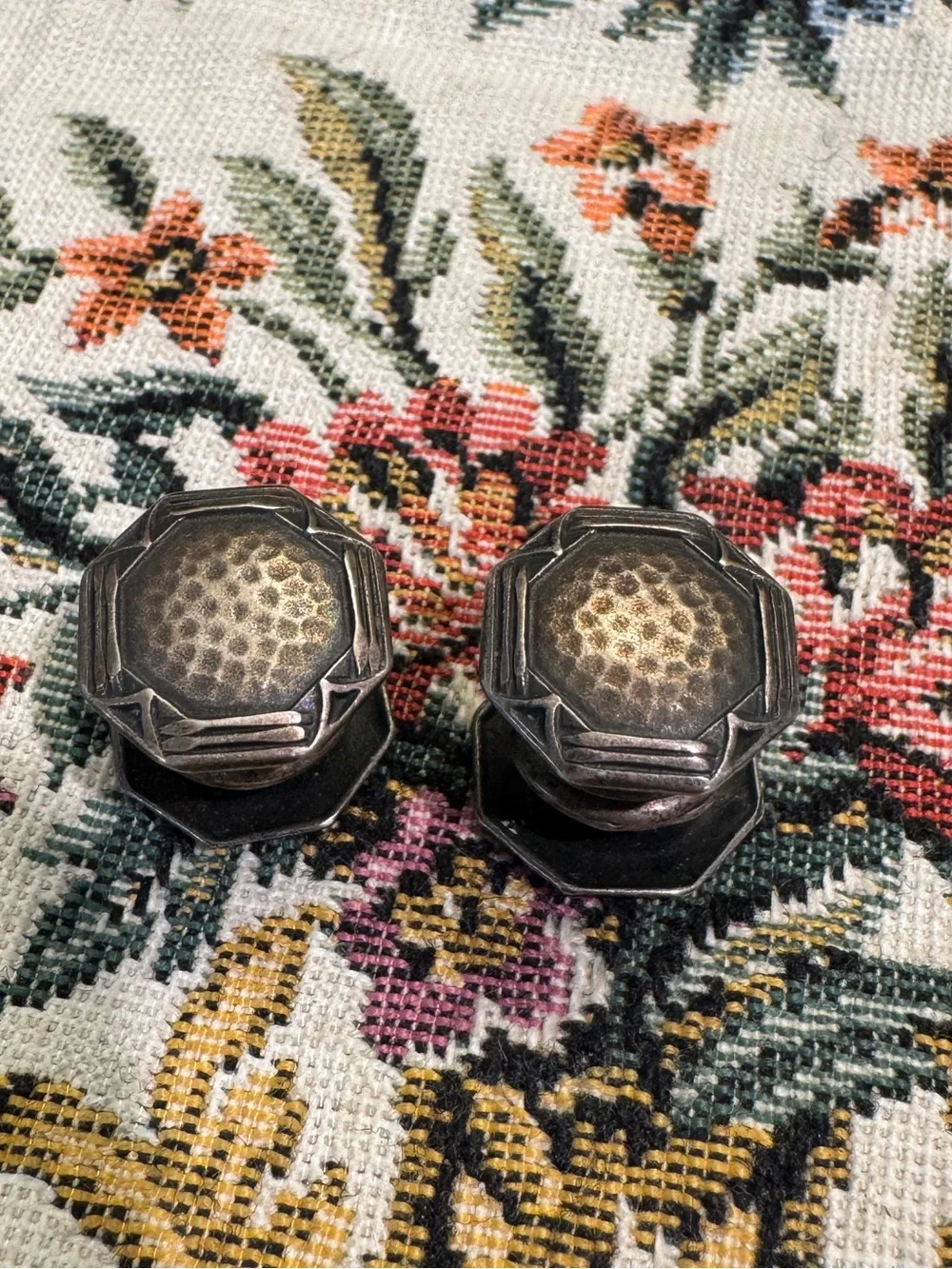Art Deco Vintage Kum-A-Part Baer & Wilde Cufflinks 1915-35